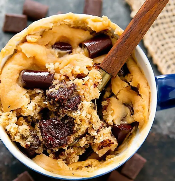 Microwave Peanut Butter Cup Mug Cake