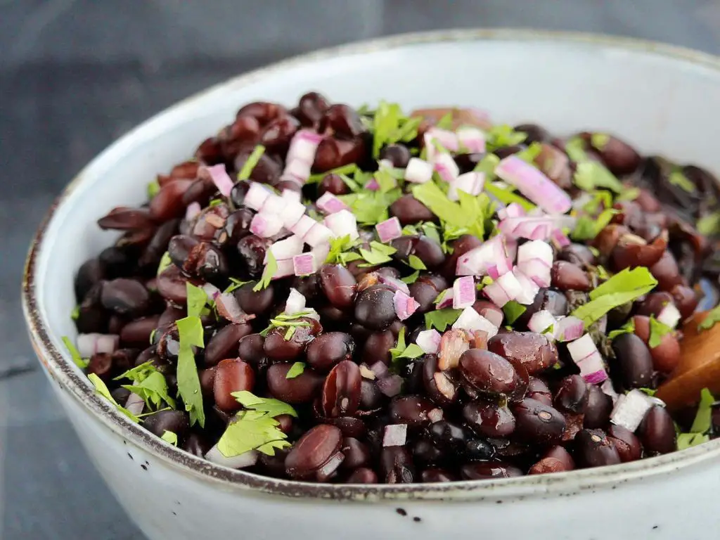 Microwave Pressure Cooker Spicy Black Beans