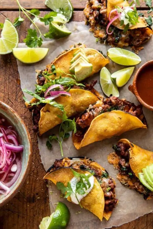 Microwaved Chicken Tacos
