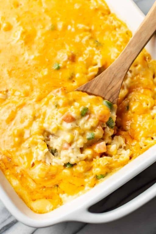 Microwaved Chicken and Rice Casserole
