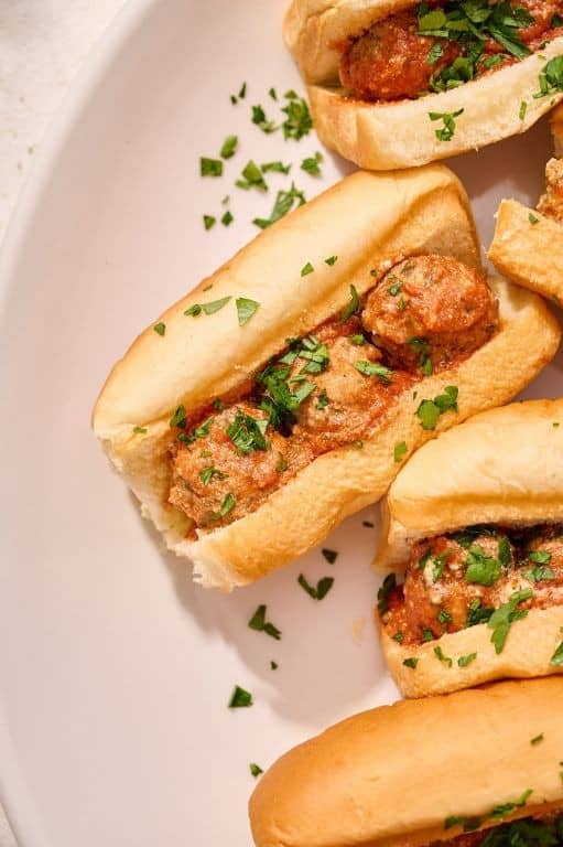 Mini Meatball Subs