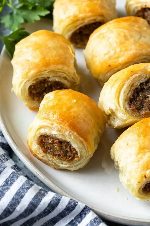 Mini Puff Pastry Sausage Rolls