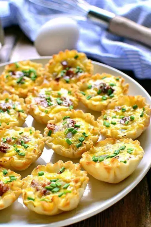 Mini Quiche Lorraine Bites