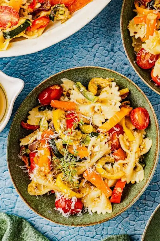 Mini Sweet Pepper Pasta Primavera