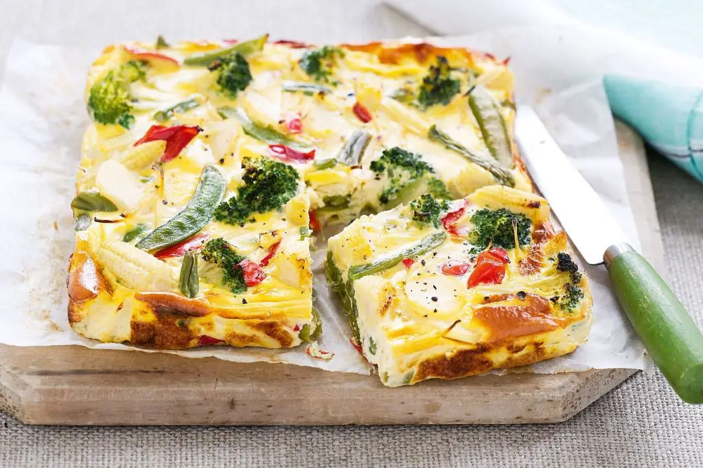 Mixed Vegetables Frittata