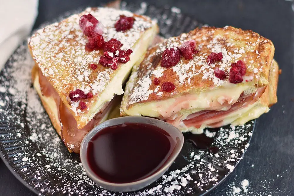 Monte Cristo Sandwich with Raspberry Jam