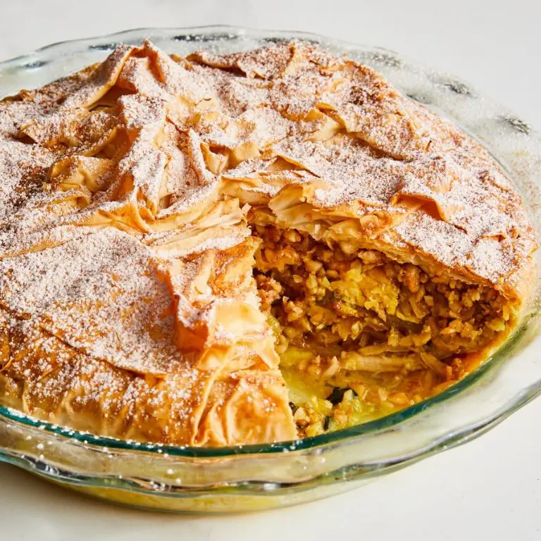 Moroccan Chicken Pastilla