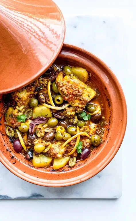 Moroccan Fish Tagine with Chermoula