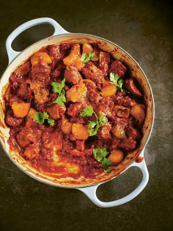 Moroccan Lamb Tagine with Apricots