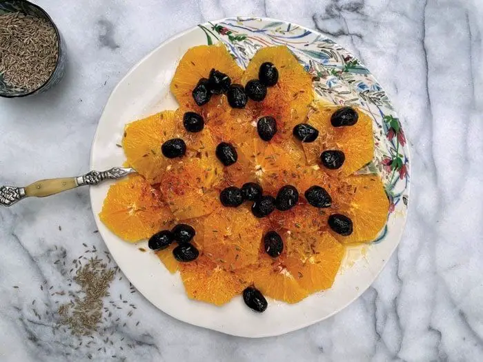 Moroccan Orange and Olive Salad