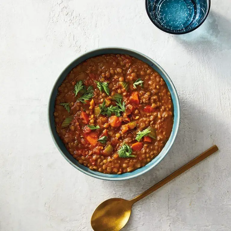 Moroccan-Spiced Instant Pot Lentil Dish