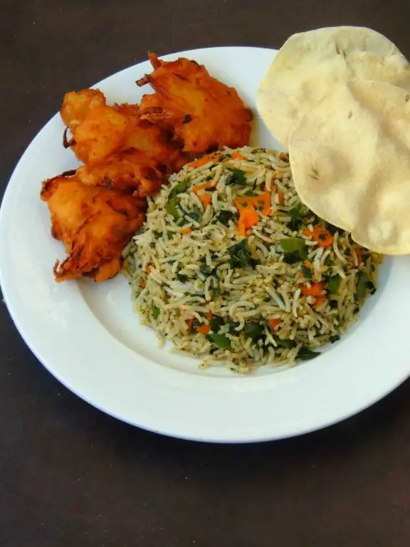 Murungai Keerai Pulao