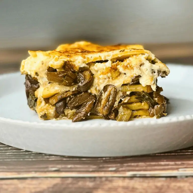 Mushroom and Truffle Lasagna Cupcakes