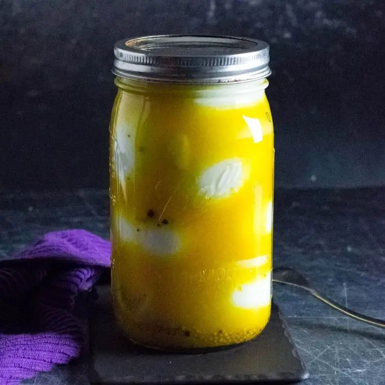 Mustard Seed Pickled Eggs