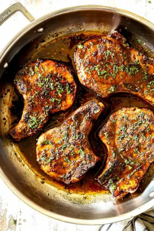 Mustard and Brown Sugar Pork Chop Marinade