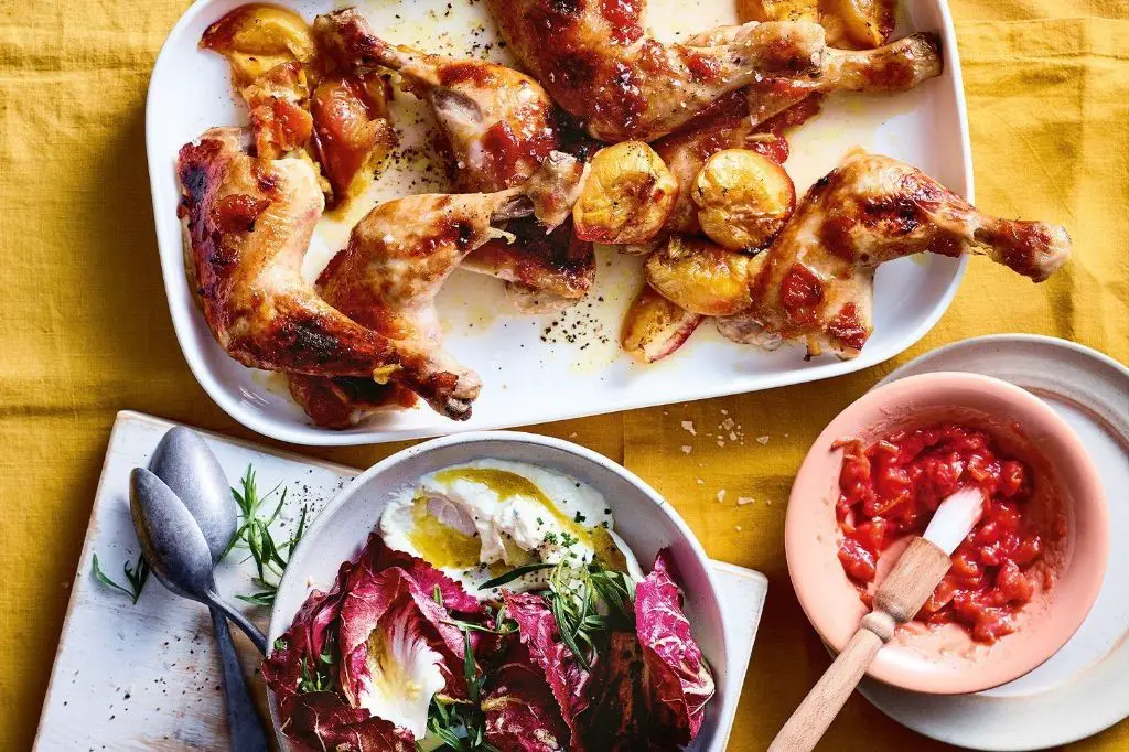 Nectarine Glazed Chicken