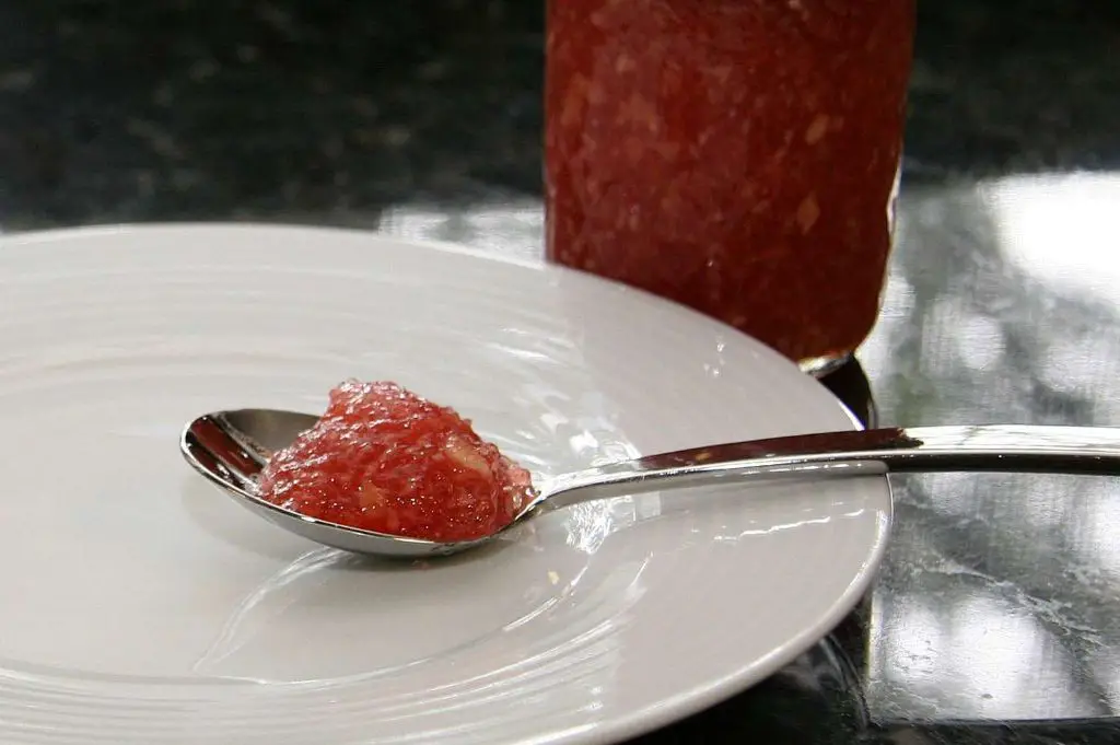 Nectarine and Raspberry Jam