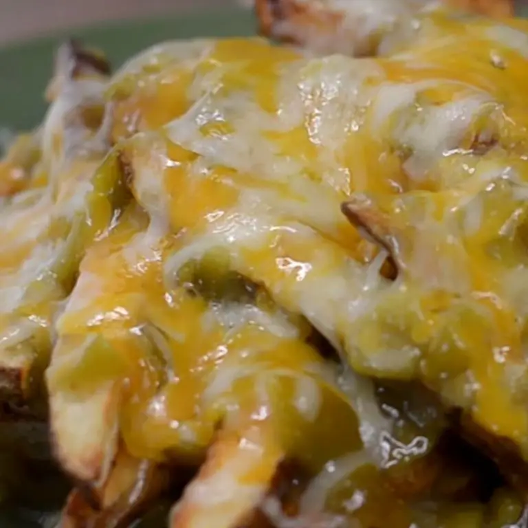 New Mexico Chile Cheese Fries