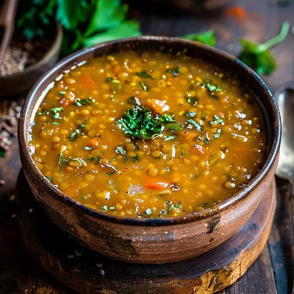 Nigelle Spiced Lentil Soup