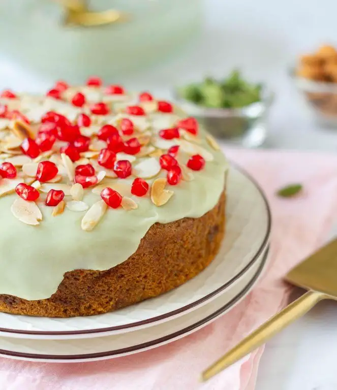 Nigelle and Cardamom Tea Cake