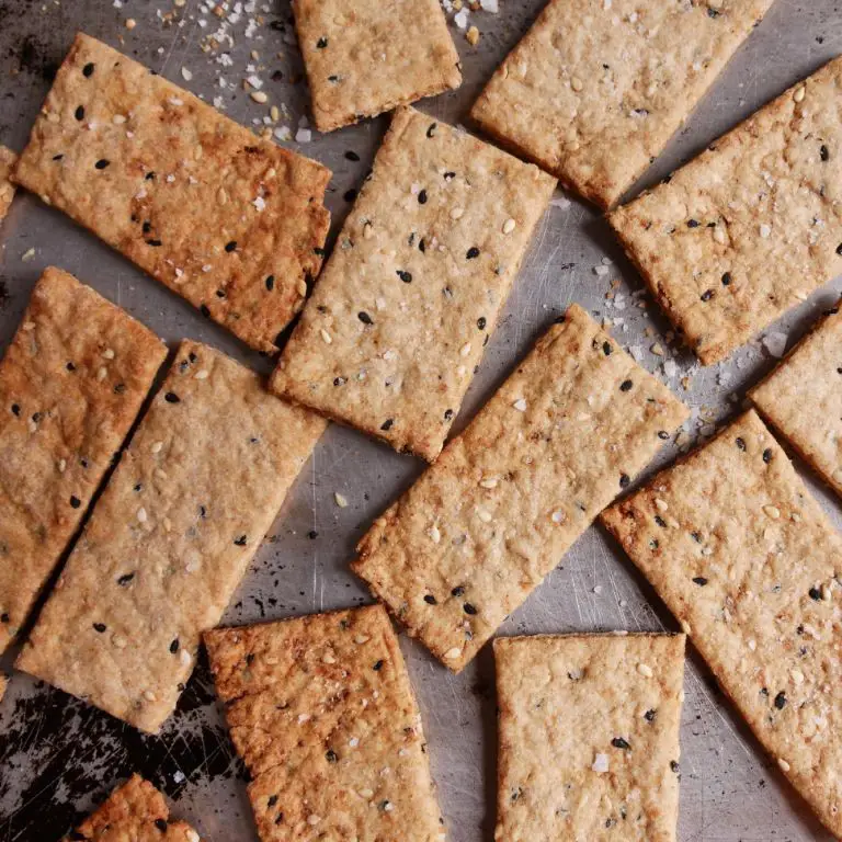 Nigelle and Sesame Crackers