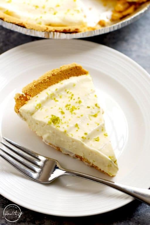 No Bake Condensed Milk Key Lime Pie