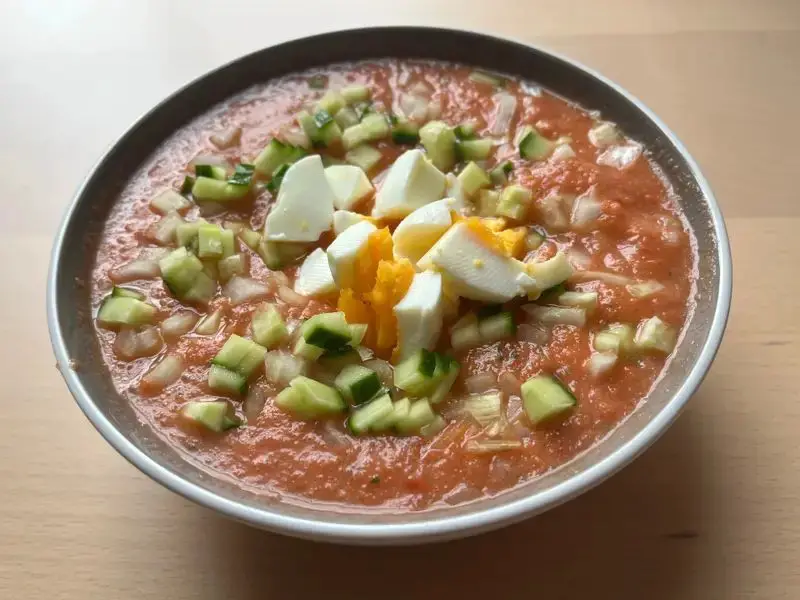 No-Cook Gazpacho Soup