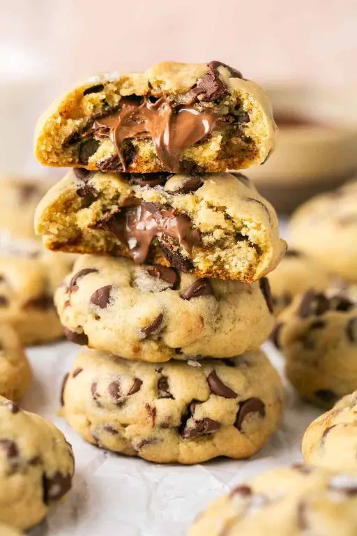 Nutella Chocolate Chip Cookies