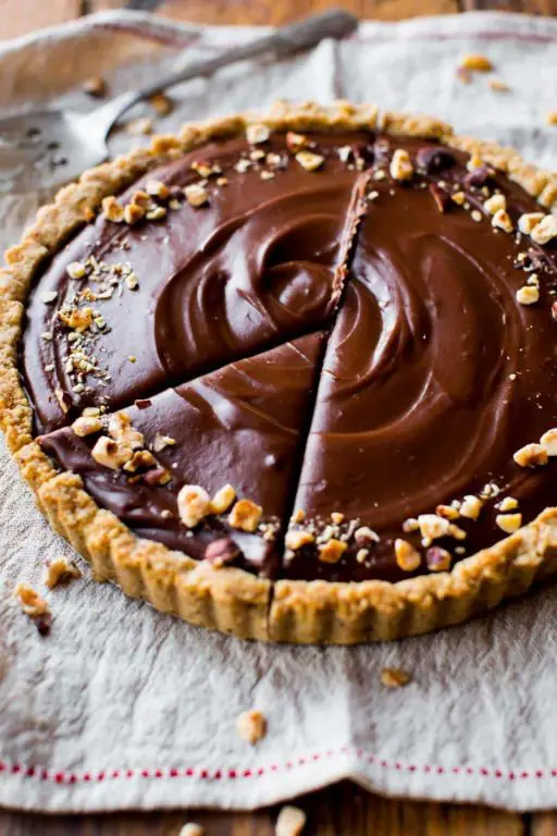 Nutella Chocolate Tart