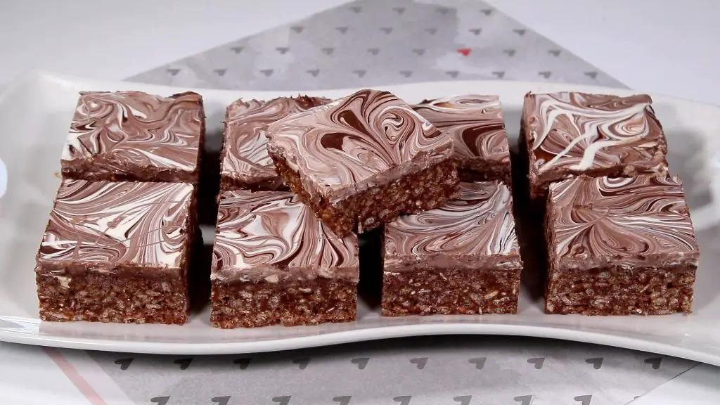 Nutella Swirl Rice Krispies Treats