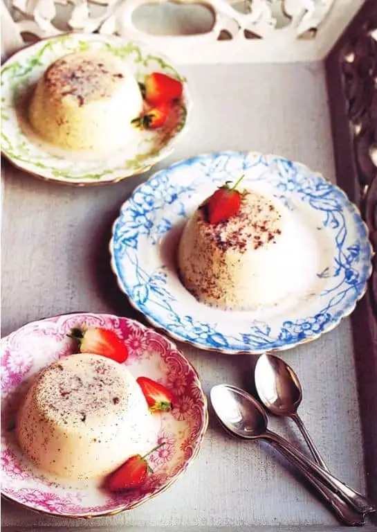 Nutmeg and Vanilla Panna Cotta