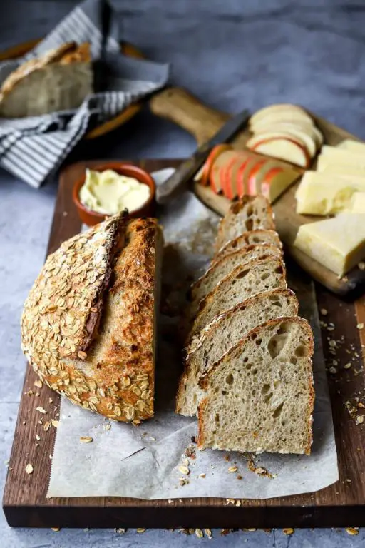 Oatmeal Sourdough Bread