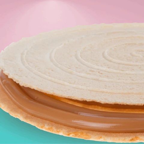 Obleas with Dulce de Leche