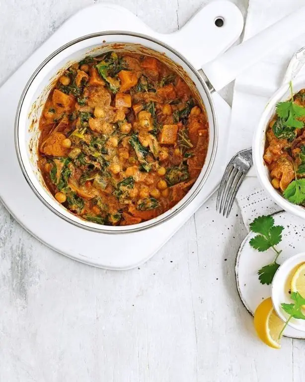 Okara and Sweet Potato Curry