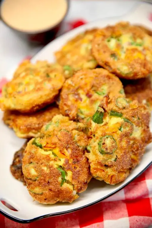 Okara and Vegetable Fritters