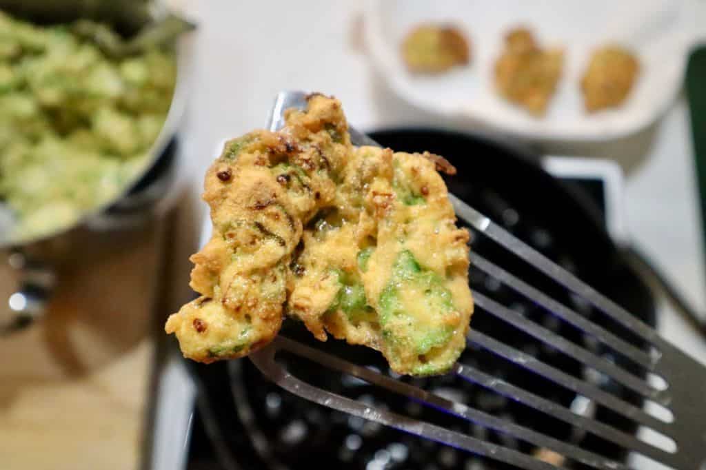 Okra Fritters with Remoulade Sauce