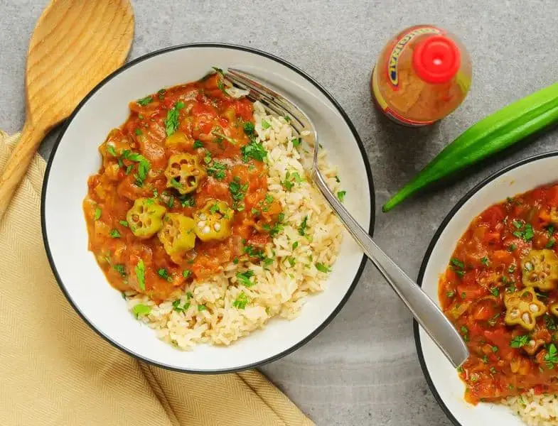 Okra and Crawfish Étouffée