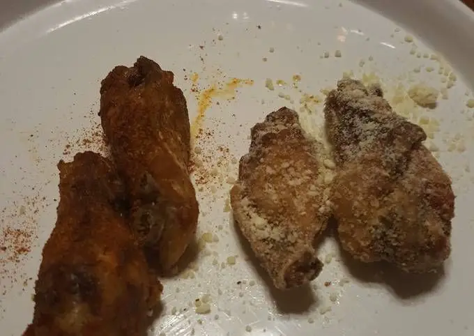 Old Bay Garlic Parmesan Wings