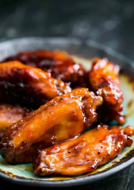 Old Bay Maple Glazed Wings