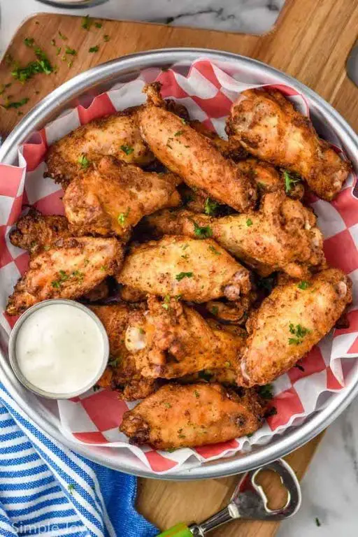 Old Bay Ranch Marinated Wings