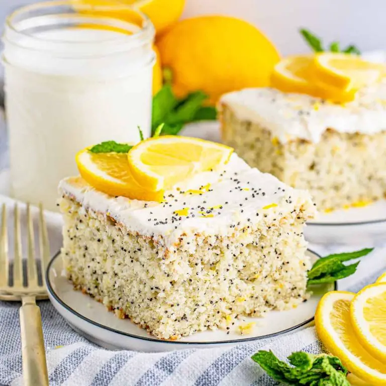 Olive Garden Lemon Poppy Seed Cake