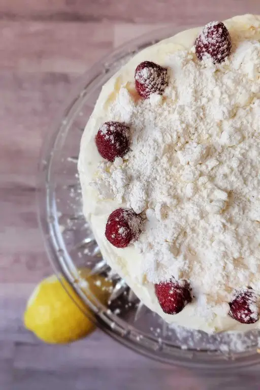 Olive Garden Lemon Raspberry Cake