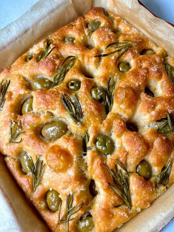 Olive and Rosemary Focaccia