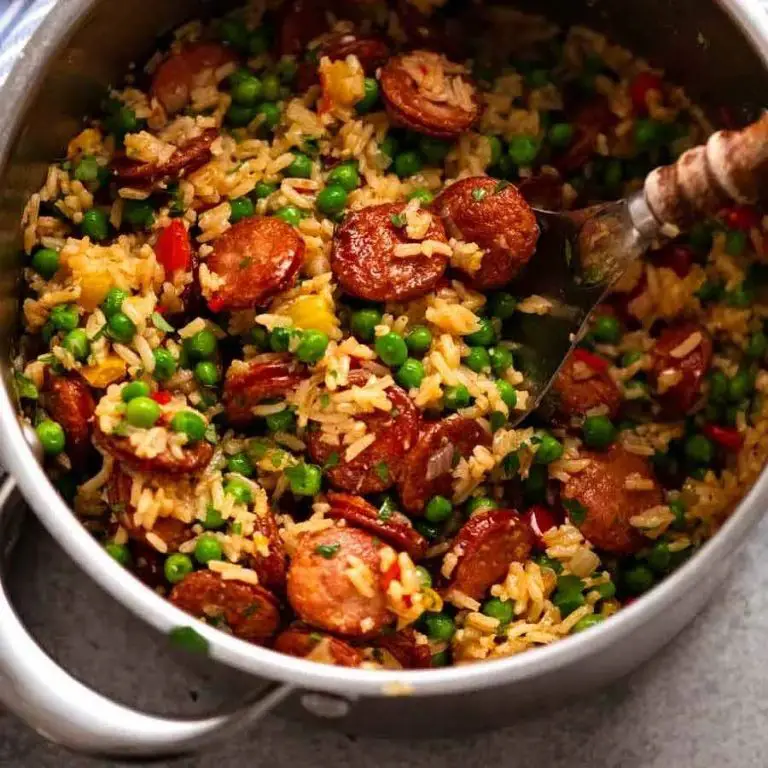 One-Pot Sausage and Rice Casserole