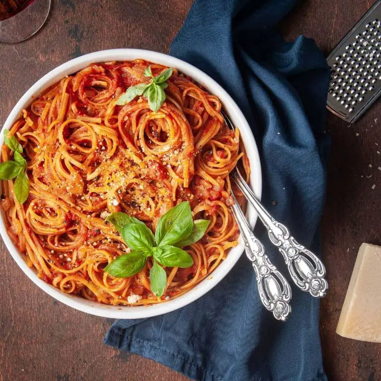 One-Pot Spaghetti with Marinara Sauce