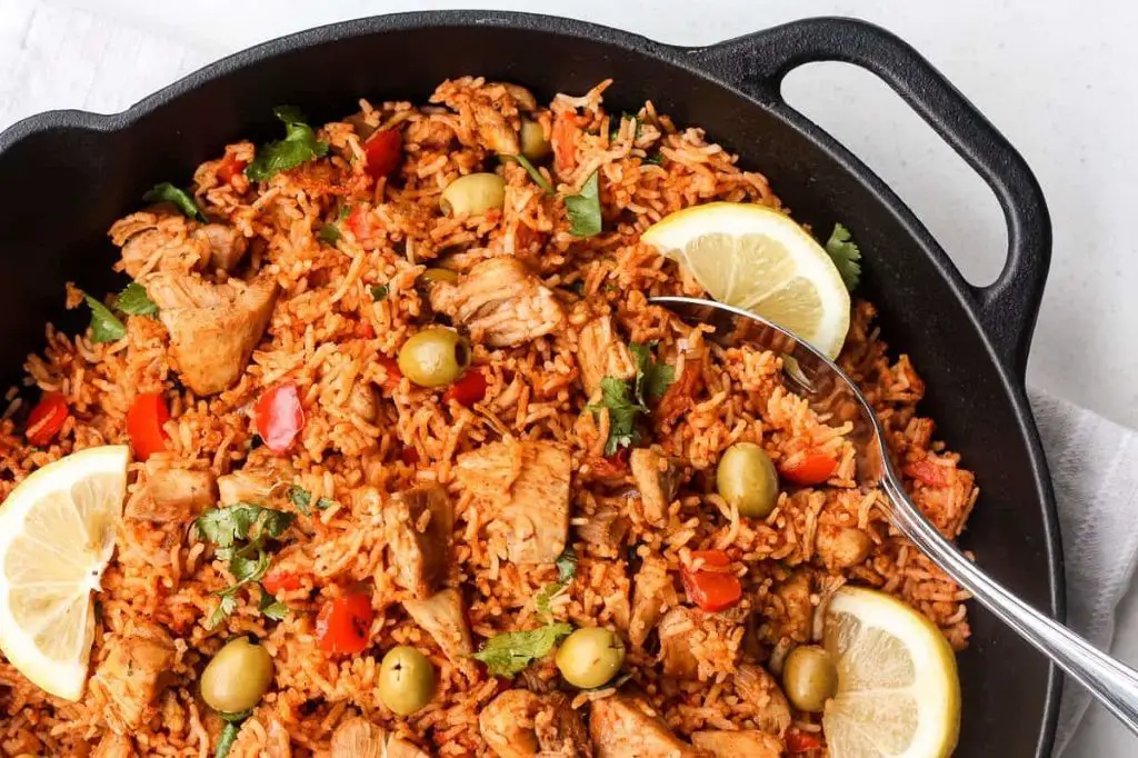 One-Pot Spanish Chicken and Rice