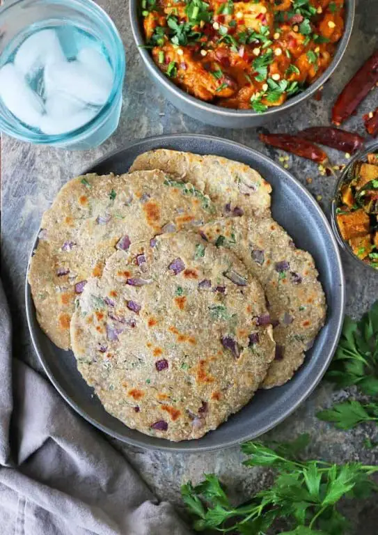 Onion and Chili Roti