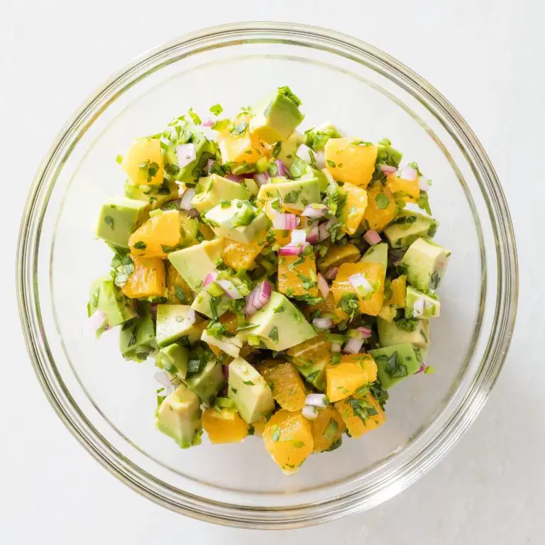 Orange Avocado Salsa