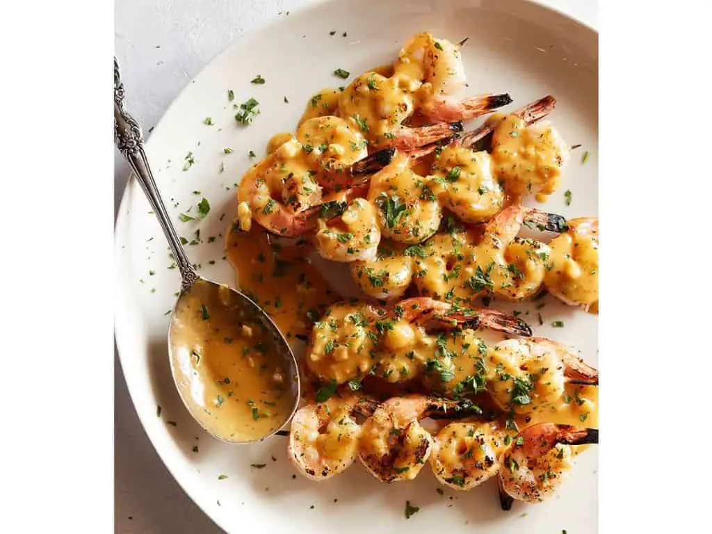 Orange Basil Grilled Shrimp