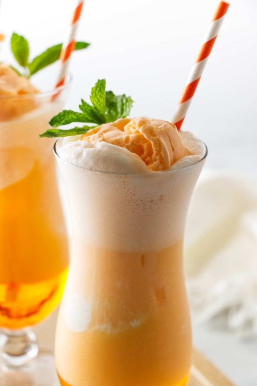 Orange Creamsicle Italian Ice